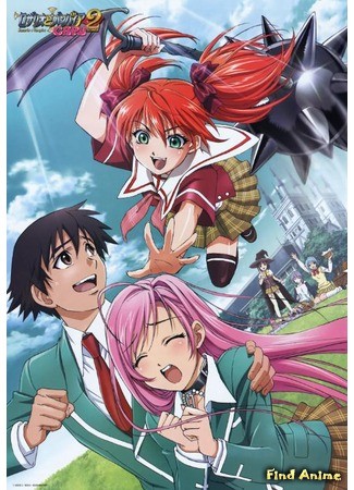 аниме Крестик и Вампир (Rosario + Vampire: Rosario to Vampire) 06.01.14