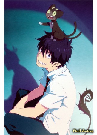 аниме Синий Экзорцист: Таинственное исчезновение Куро (Blue Exorcist: Runaway Kuro: Ao no Exorcist: Kuro no Iede) 05.04.14