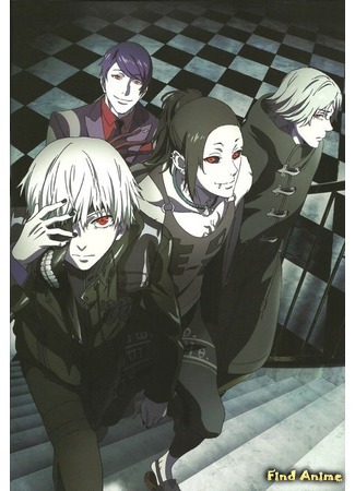 аниме Токийский гуль 2 (Tokyo Ghoul 2: Tokyo Ghoul A) 14.03.15
