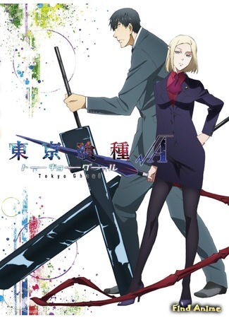 аниме Токийский гуль 2 (Tokyo Ghoul 2: Tokyo Ghoul A) 17.09.15