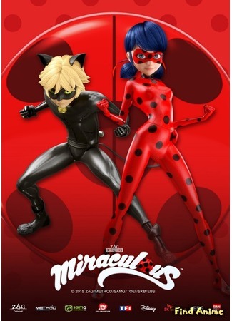 аниме Леди Баг и Кот Нуар (Miraculous LadyBug) 21.01.16