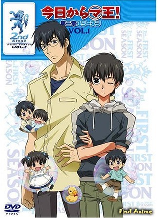 аниме Отныне Мао, король демонов! [ТВ-1] (Kyou Kara Maoh! [TV-1]) 25.01.16