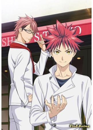 аниме Повар-боец Сома: Второе блюдо (Food Wars: Shokugeki no Soma: The Second Plate: Shokugeki no Souma: Ni no Sara) 05.09.16