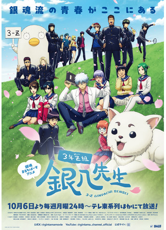 аниме Гинтама: 3-Z класс Гинпачи-сэнсэя (Gintama: 3-Z Ginpachi Sensei: 3-nen Z-gumi Ginpachi-sensei) 25.09.25