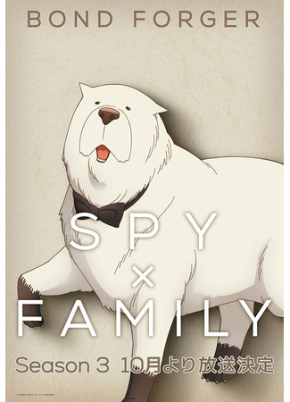 аниме Семья шпиона (Spy x Family Season 3) 11.10.25