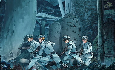 Анонсировано аниме «Грибок и железо» — антиутопия о людях, порабощённых грибковым паразитом